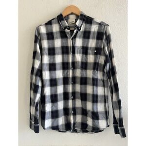 Baldwin Kansas City Men's William Plaid Button Down Shirt Cowboy Southwestern